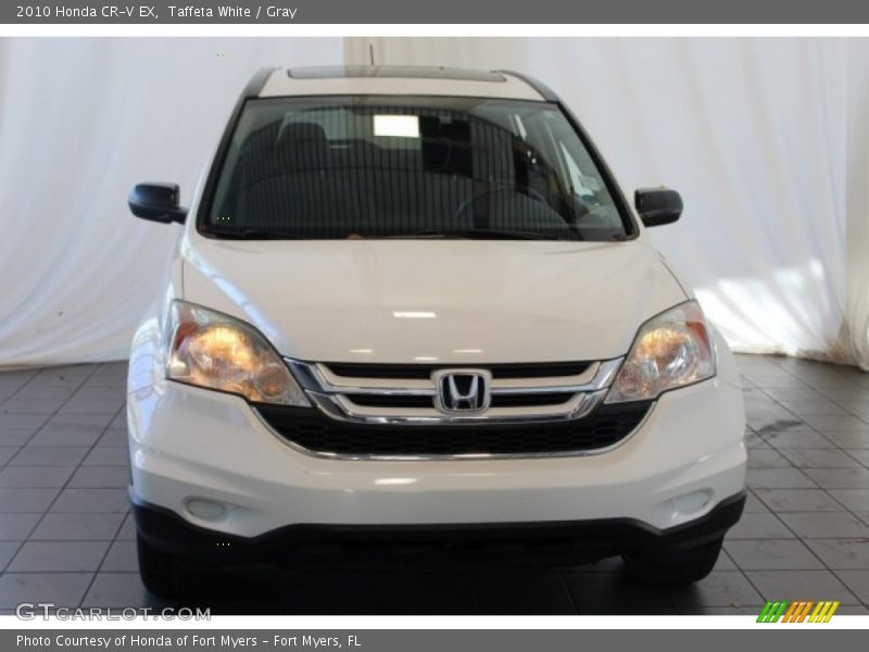 Taffeta White / Gray 2010 Honda CR-V EX