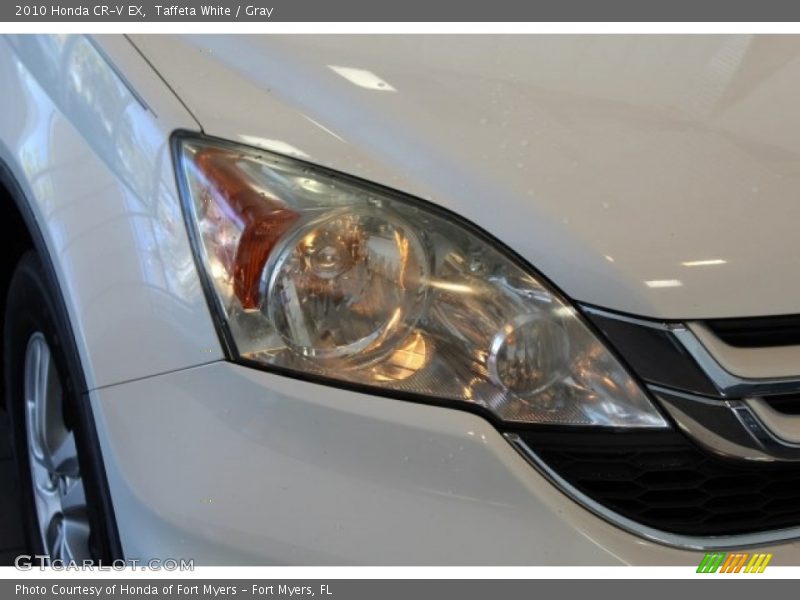 Taffeta White / Gray 2010 Honda CR-V EX
