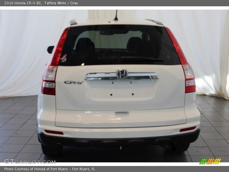 Taffeta White / Gray 2010 Honda CR-V EX