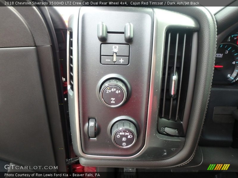 Cajun Red Tintcoat / Dark Ash/Jet Black 2018 Chevrolet Silverado 3500HD LTZ Crew Cab Dual Rear Wheel 4x4