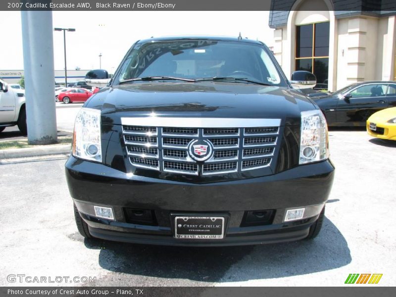 Black Raven / Ebony/Ebony 2007 Cadillac Escalade AWD