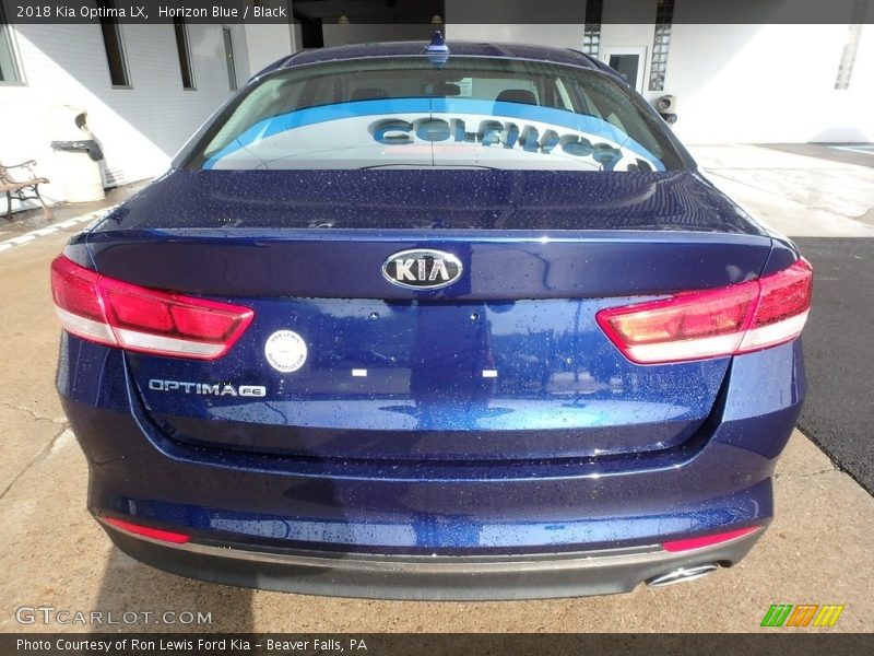 Horizon Blue / Black 2018 Kia Optima LX