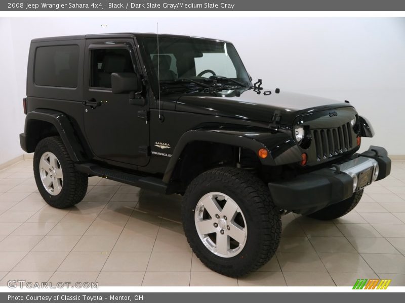 Black / Dark Slate Gray/Medium Slate Gray 2008 Jeep Wrangler Sahara 4x4