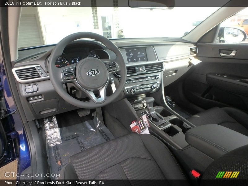 Horizon Blue / Black 2018 Kia Optima LX