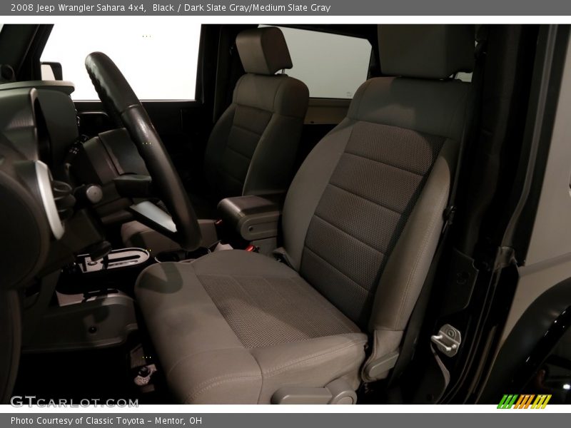 Black / Dark Slate Gray/Medium Slate Gray 2008 Jeep Wrangler Sahara 4x4