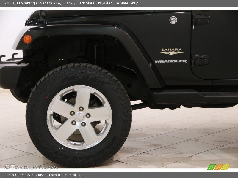 Black / Dark Slate Gray/Medium Slate Gray 2008 Jeep Wrangler Sahara 4x4