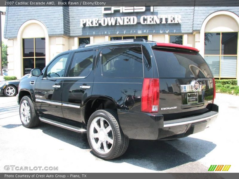 Black Raven / Ebony/Ebony 2007 Cadillac Escalade AWD