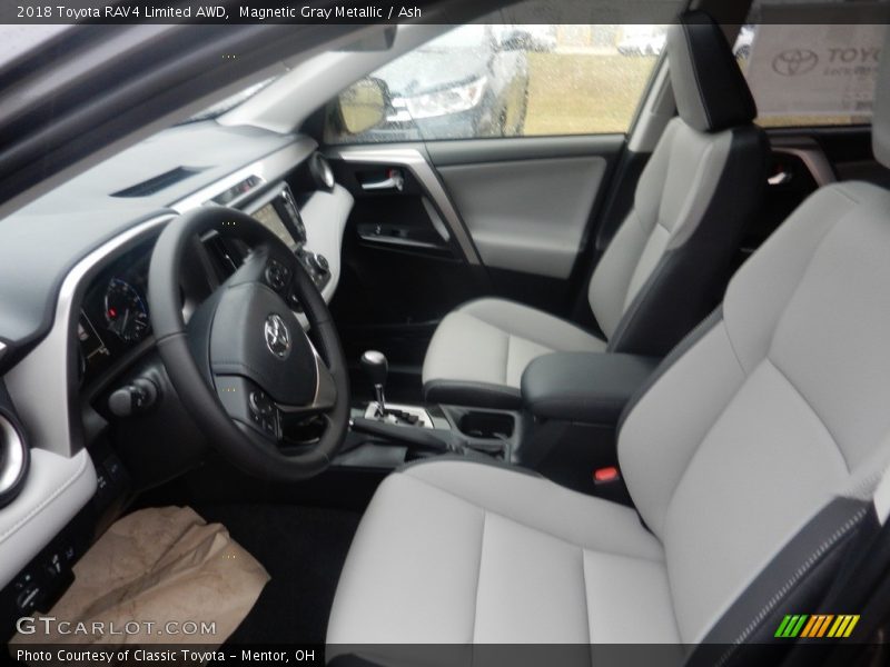 Magnetic Gray Metallic / Ash 2018 Toyota RAV4 Limited AWD