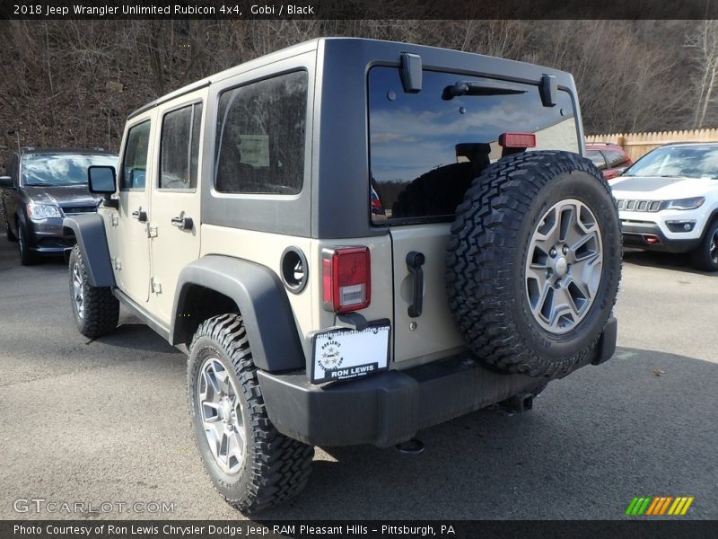 Gobi / Black 2018 Jeep Wrangler Unlimited Rubicon 4x4