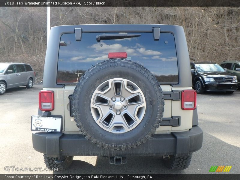 Gobi / Black 2018 Jeep Wrangler Unlimited Rubicon 4x4