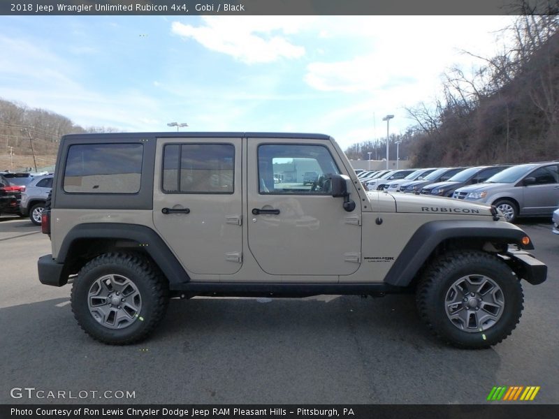 Gobi / Black 2018 Jeep Wrangler Unlimited Rubicon 4x4