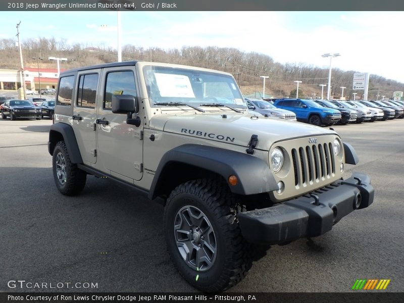 Gobi / Black 2018 Jeep Wrangler Unlimited Rubicon 4x4