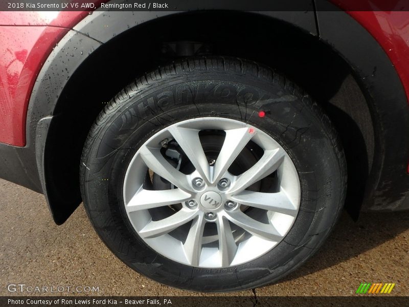 Remington Red / Black 2018 Kia Sorento LX V6 AWD