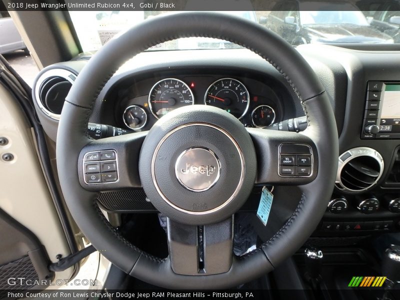 Gobi / Black 2018 Jeep Wrangler Unlimited Rubicon 4x4