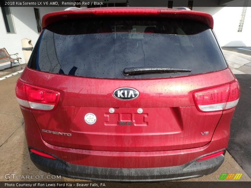 Remington Red / Black 2018 Kia Sorento LX V6 AWD