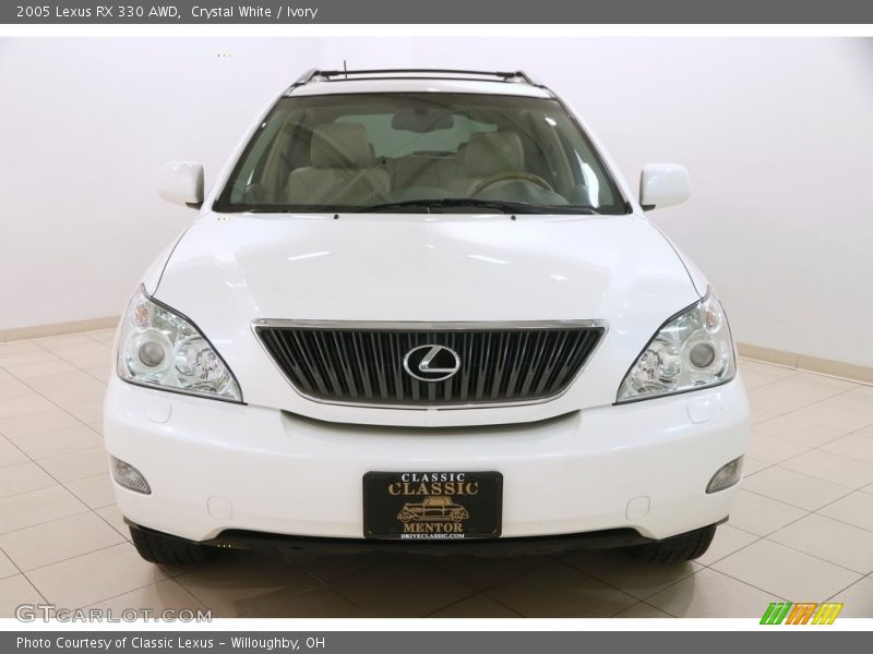 Crystal White / Ivory 2005 Lexus RX 330 AWD