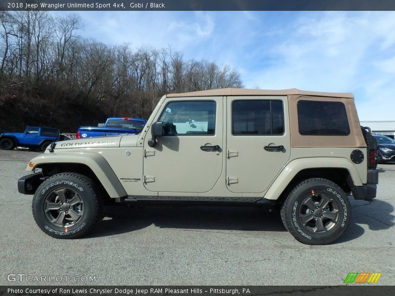 Gobi / Black 2018 Jeep Wrangler Unlimited Sport 4x4