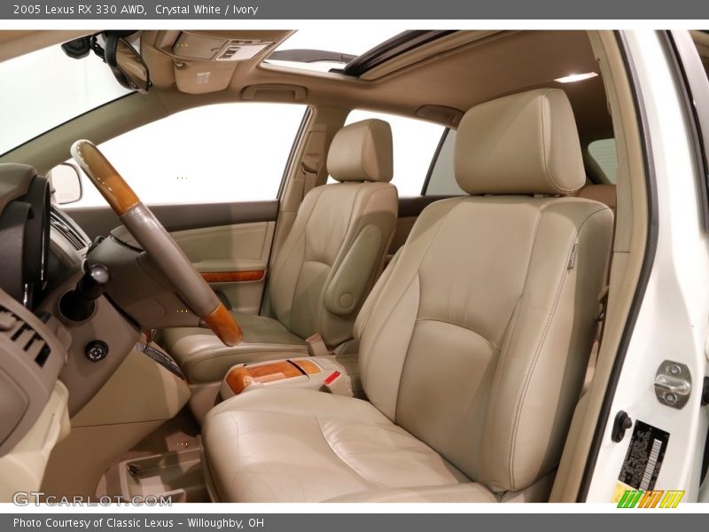 Crystal White / Ivory 2005 Lexus RX 330 AWD