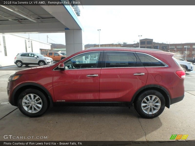 Remington Red / Black 2018 Kia Sorento LX V6 AWD