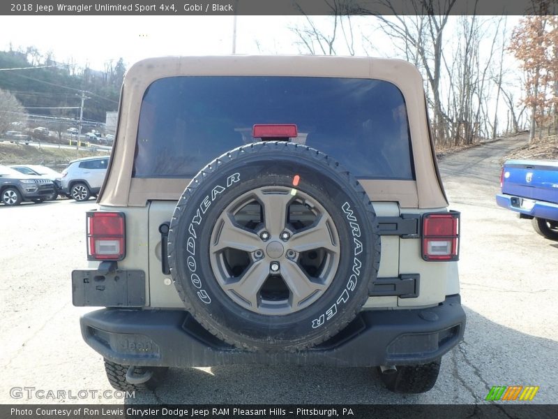 Gobi / Black 2018 Jeep Wrangler Unlimited Sport 4x4