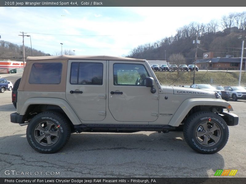Gobi / Black 2018 Jeep Wrangler Unlimited Sport 4x4