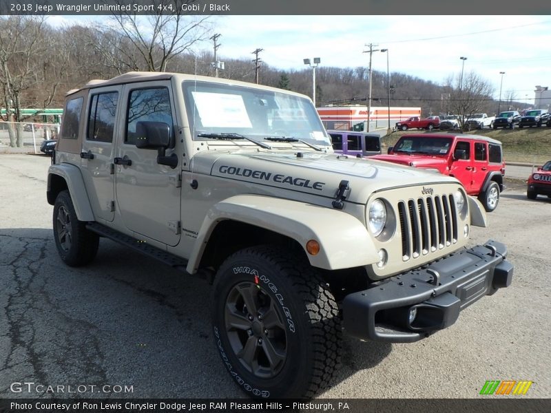 Gobi / Black 2018 Jeep Wrangler Unlimited Sport 4x4