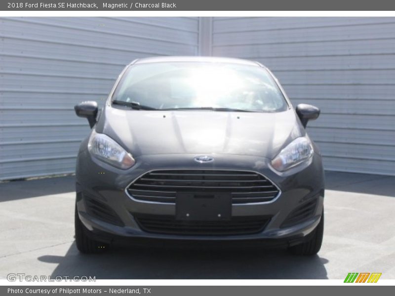 Magnetic / Charcoal Black 2018 Ford Fiesta SE Hatchback
