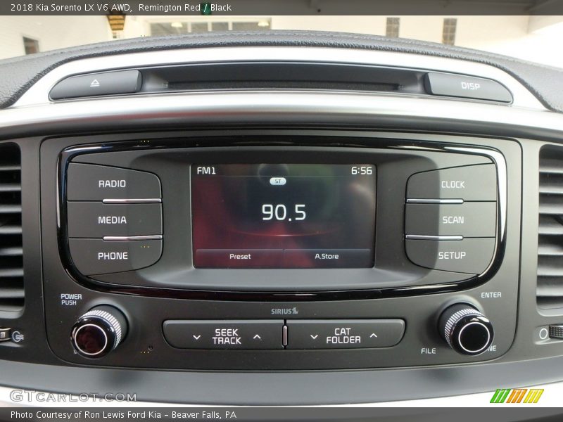 Remington Red / Black 2018 Kia Sorento LX V6 AWD
