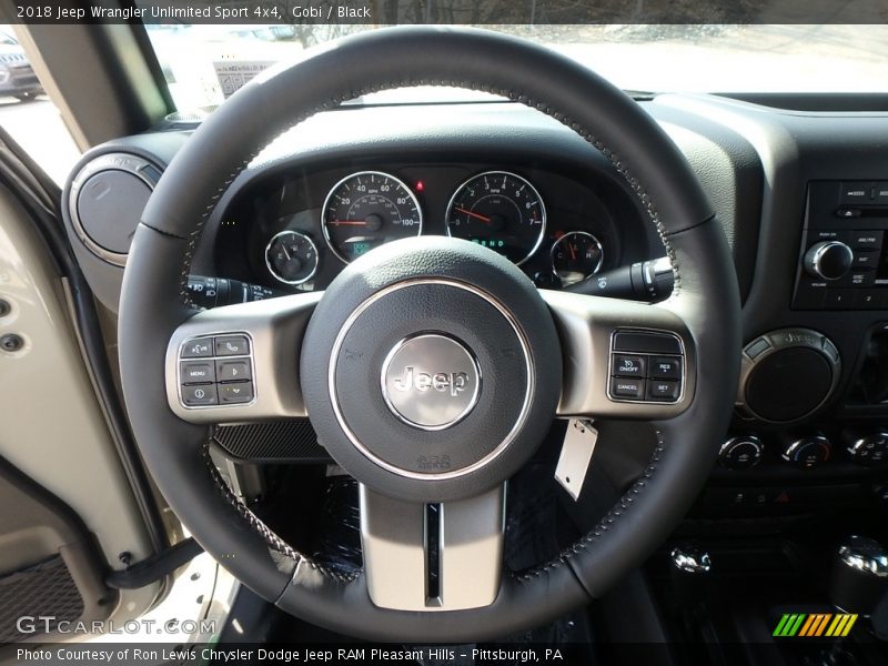 Gobi / Black 2018 Jeep Wrangler Unlimited Sport 4x4