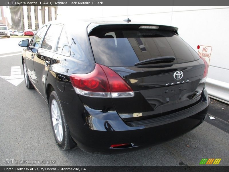 Attitude Black Metallic / Black 2013 Toyota Venza LE AWD