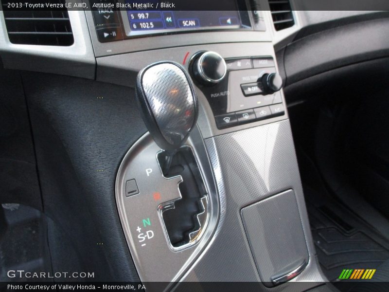Attitude Black Metallic / Black 2013 Toyota Venza LE AWD
