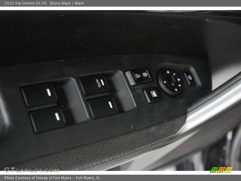 Ebony Black / Black 2012 Kia Sorento SX V6