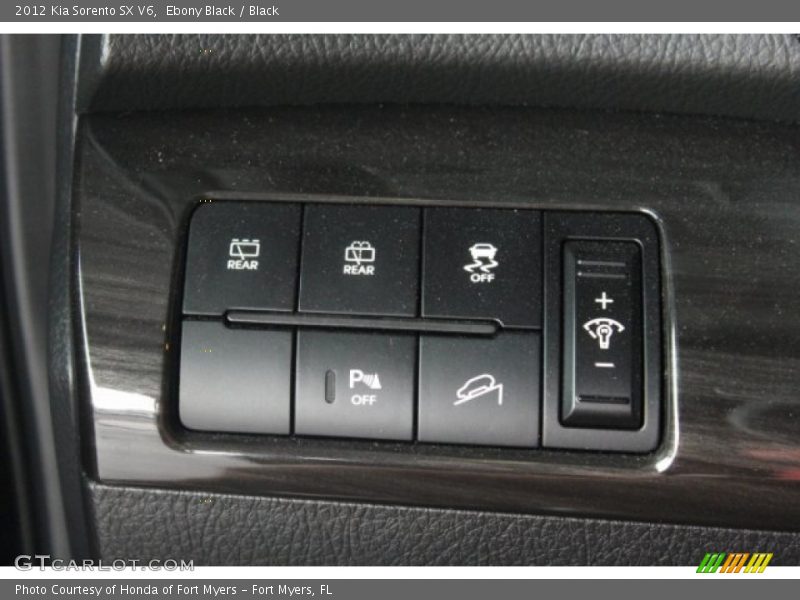 Ebony Black / Black 2012 Kia Sorento SX V6