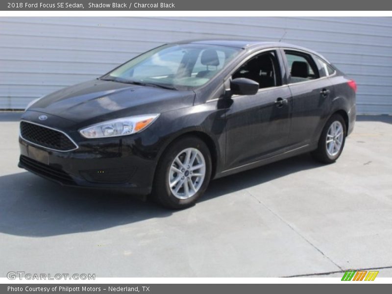 Shadow Black / Charcoal Black 2018 Ford Focus SE Sedan
