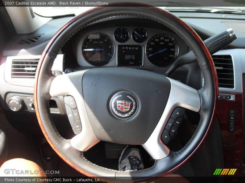 Black Raven / Ebony/Ebony 2007 Cadillac Escalade AWD