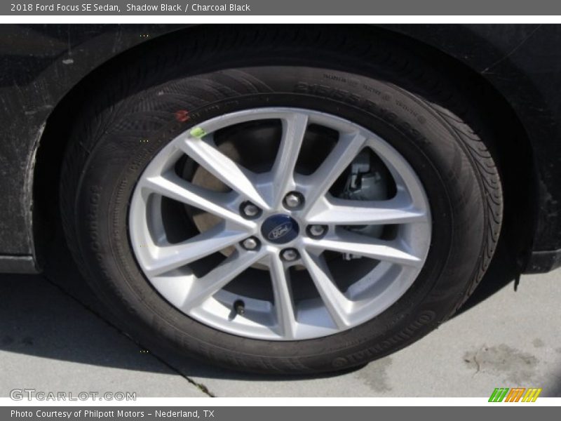 Shadow Black / Charcoal Black 2018 Ford Focus SE Sedan
