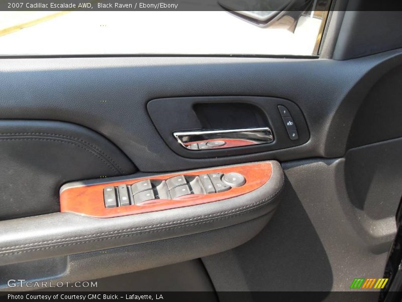 Black Raven / Ebony/Ebony 2007 Cadillac Escalade AWD