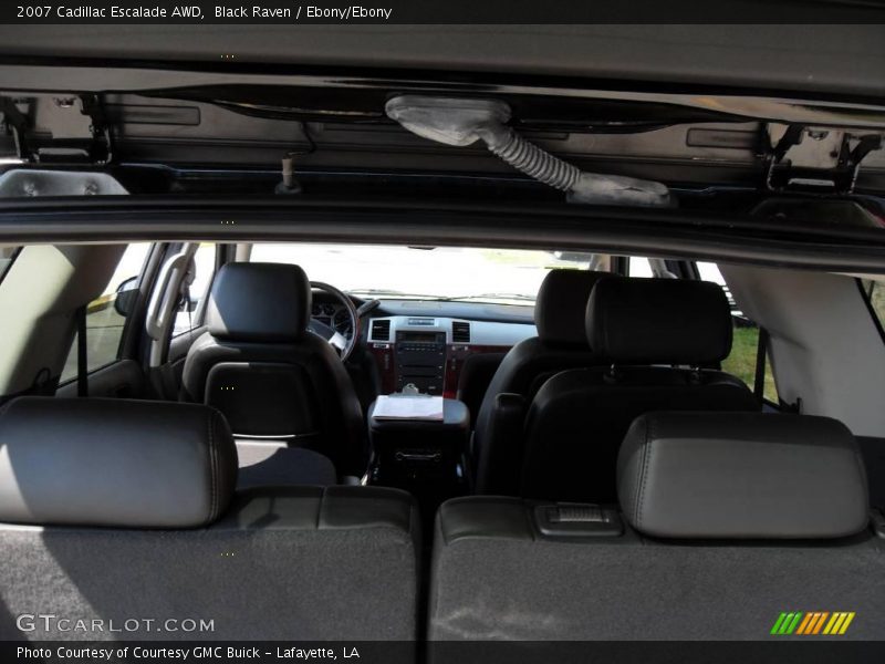 Black Raven / Ebony/Ebony 2007 Cadillac Escalade AWD