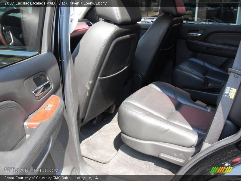 Black Raven / Ebony/Ebony 2007 Cadillac Escalade AWD
