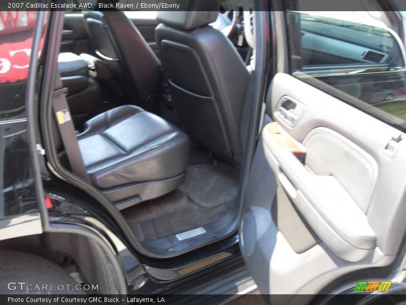 Black Raven / Ebony/Ebony 2007 Cadillac Escalade AWD