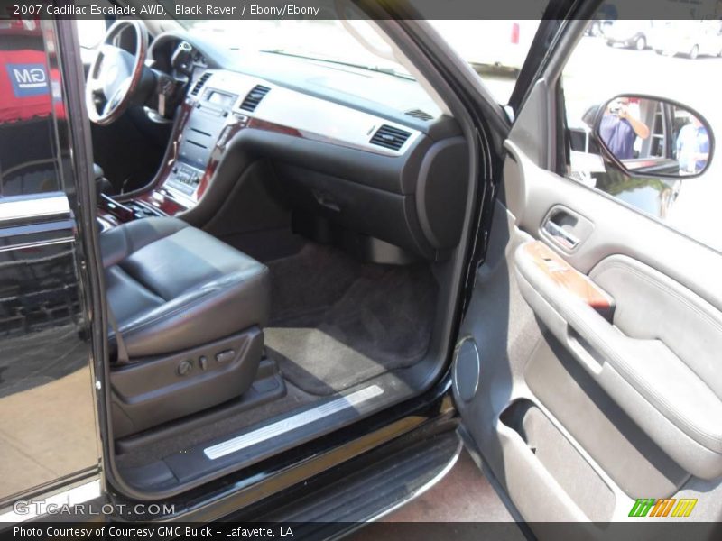 Black Raven / Ebony/Ebony 2007 Cadillac Escalade AWD
