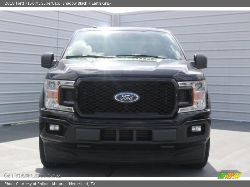 Shadow Black / Earth Gray 2018 Ford F150 XL SuperCab