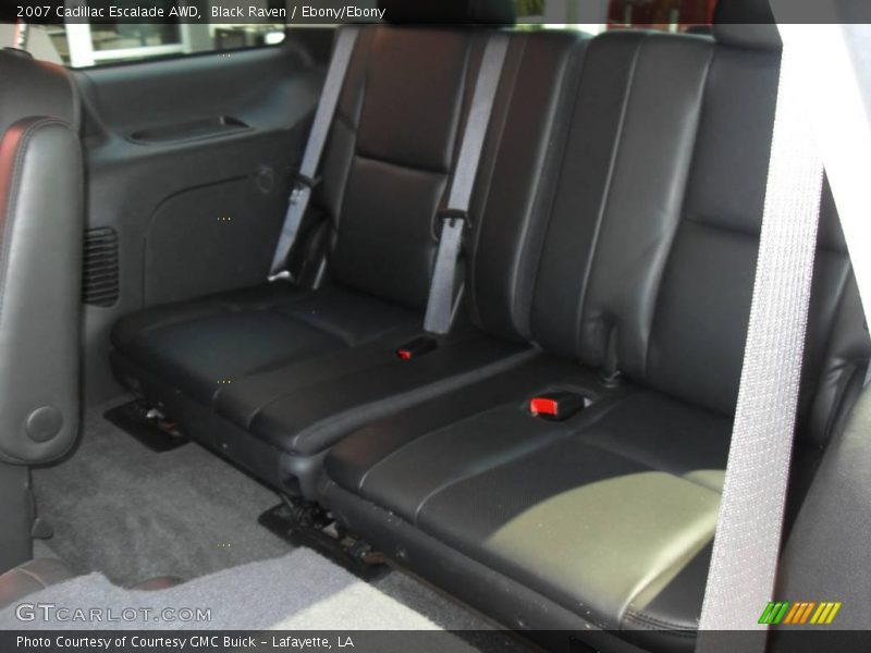 Black Raven / Ebony/Ebony 2007 Cadillac Escalade AWD