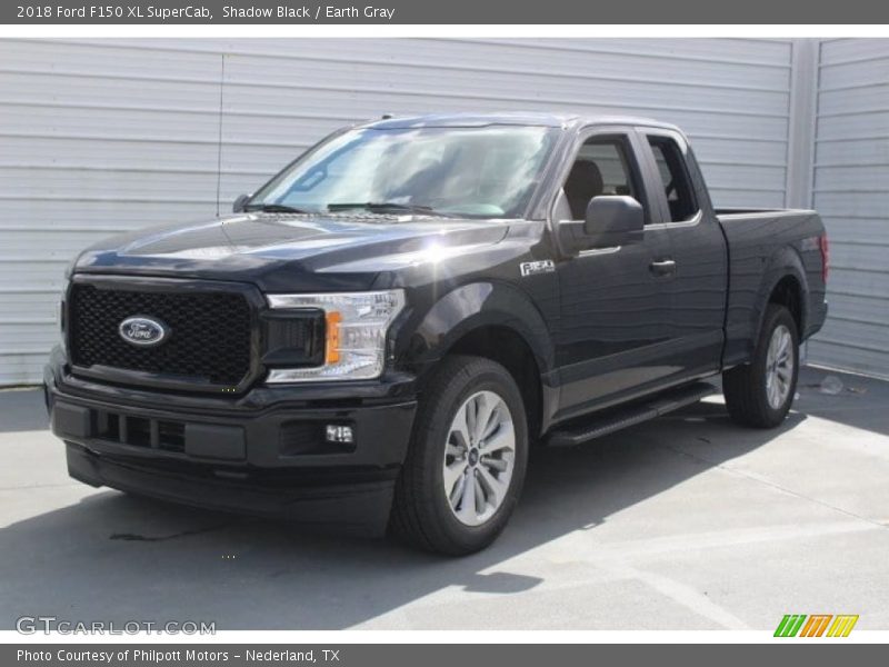 Shadow Black / Earth Gray 2018 Ford F150 XL SuperCab