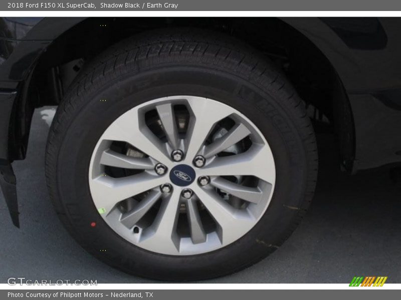 Shadow Black / Earth Gray 2018 Ford F150 XL SuperCab