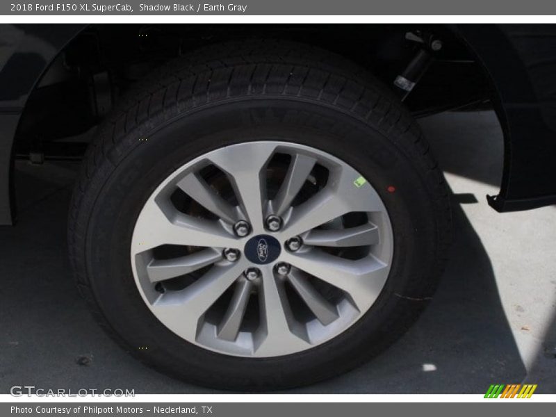 Shadow Black / Earth Gray 2018 Ford F150 XL SuperCab