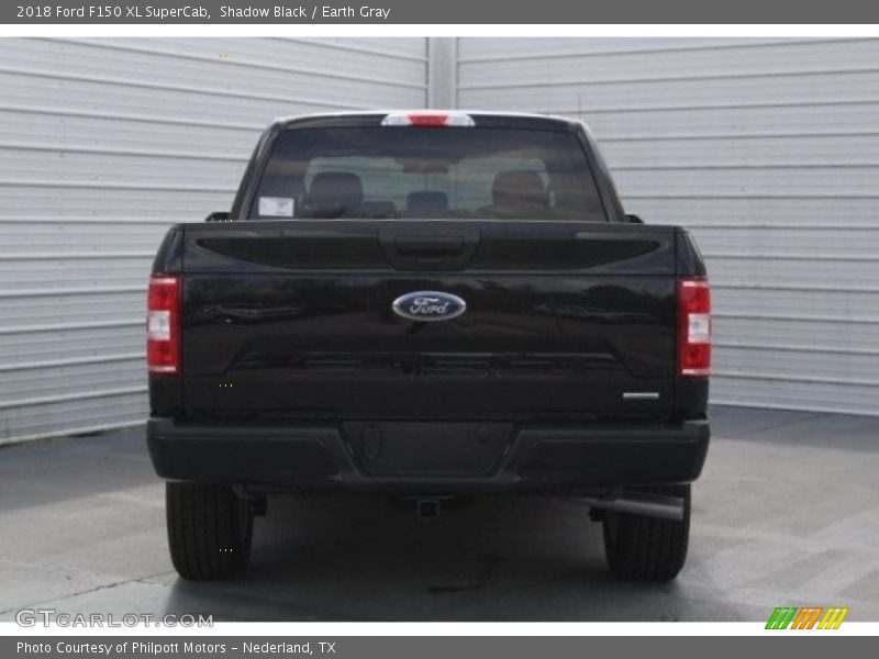 Shadow Black / Earth Gray 2018 Ford F150 XL SuperCab
