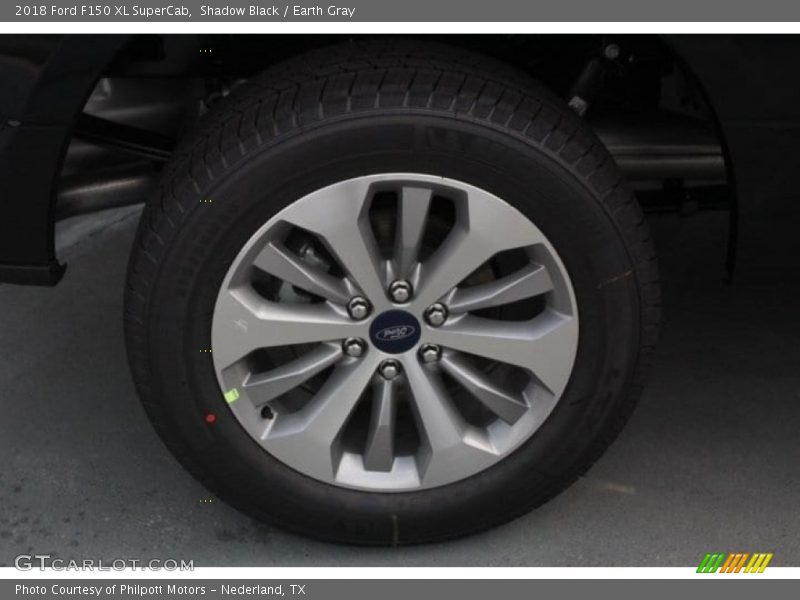 Shadow Black / Earth Gray 2018 Ford F150 XL SuperCab
