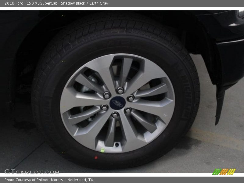 Shadow Black / Earth Gray 2018 Ford F150 XL SuperCab
