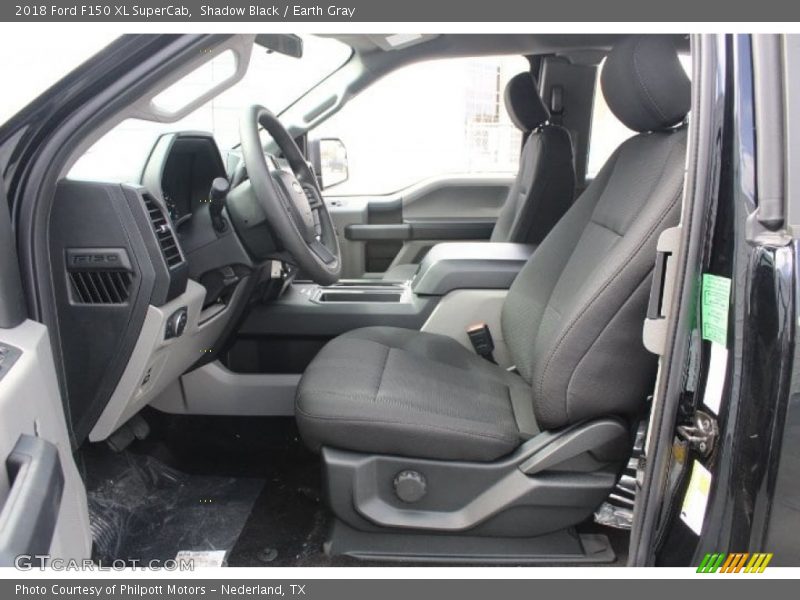 Shadow Black / Earth Gray 2018 Ford F150 XL SuperCab